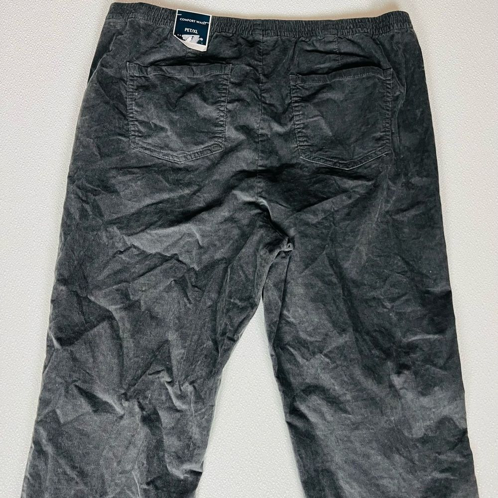 Karen Scott Women's Petite Corduroy Pull-On Pants, Charcoal Size PXL NWT - Picture 12 of 12